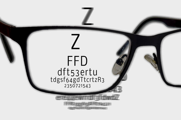 eyesight test optician image - Photo, Image