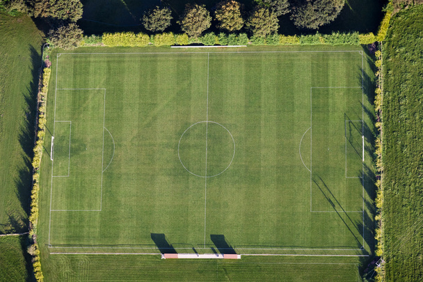 Campo de futebol aéreo
 - Foto, Imagem