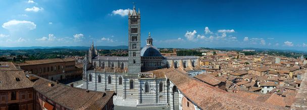 Siena katedrála, Toskánsko, Itálie - Fotografie, Obrázek
