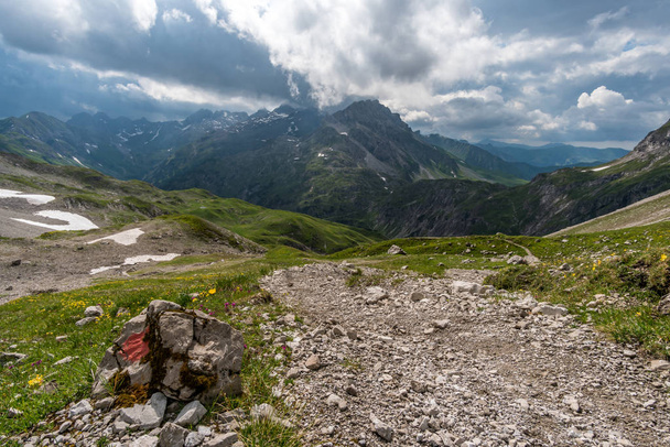 Mountain hike to the Grosser Krottenkopf - Foto, Imagem