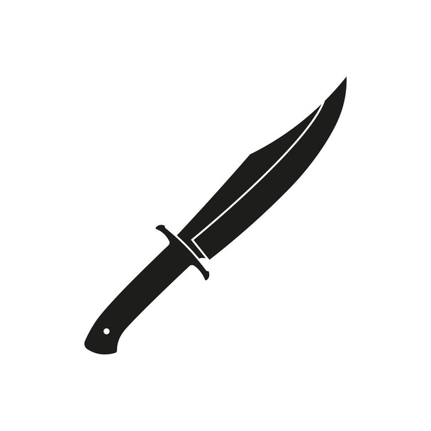 Illustration vectorielle de l'icône du couteau. Design plat. Isolé
. - Vecteur, image
