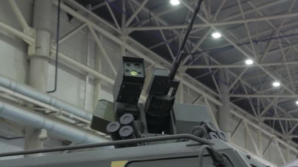Machine Gun On Armored Car - Footage, Video