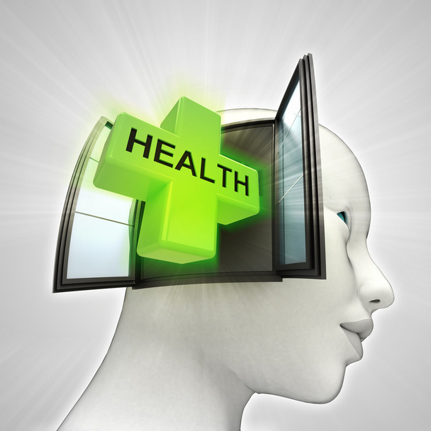 охорона здоров'я виходить або в людській голові через концепцію вікна
 - Фото, зображення