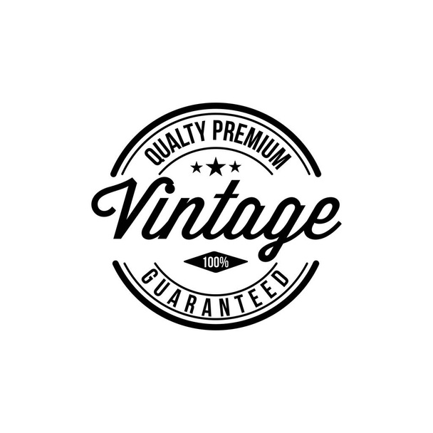 Vintage typography for t-shirt print. Apparel fashion design. Vector illustration - Vector - Vetor, Imagem