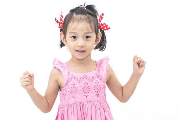 Portrait de belle asiatique mignonne fille sourire
 - Photo, image