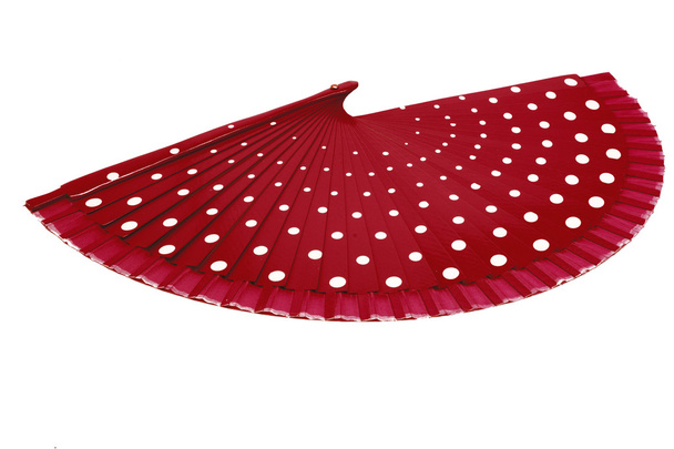 spanyol vörös ventilátor - Fotó, kép