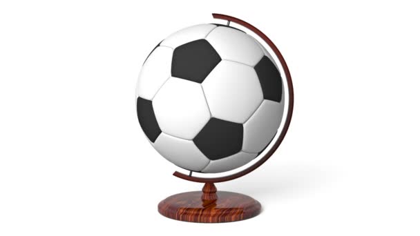 fotbalový míč koule rotující smyčka - Záběry, video