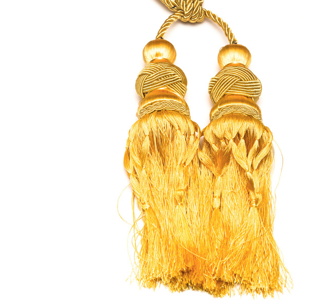 Zlatý uzel nejvyšší střapec - Fotografie, Obrázek