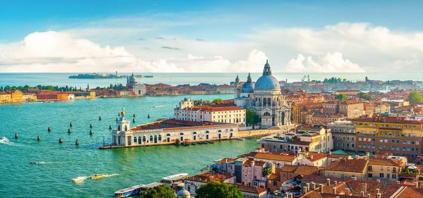 Vue aérienne panoramique de Venise
 - Photo, image
