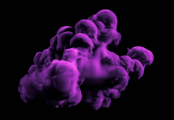Colorful smoke. 3d illustration, 3d rendering. - Фото, зображення