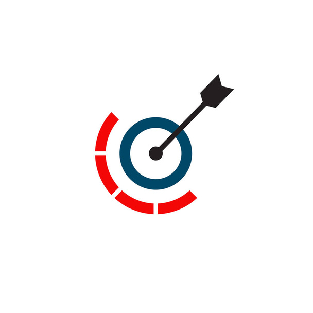 Modello vettoriale di progettazione logo target
 - Vettoriali, immagini