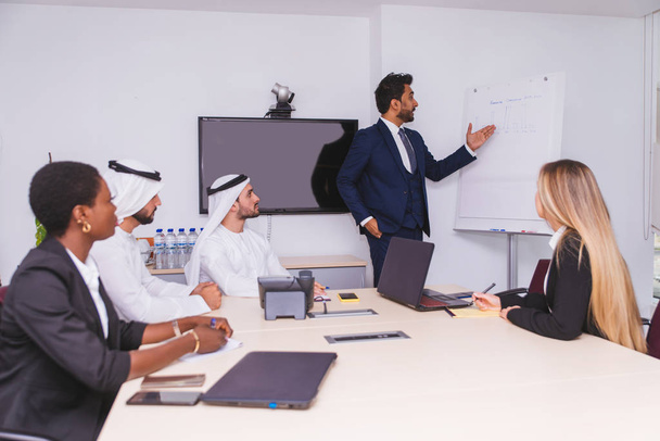Business meeting in Dubai - Photo, image