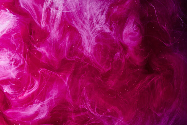 Pink universe abstract background, swirling galaxy smoke, alchemy dance of love and passion. Mysterious esoteric outer space, exoplanet sky - Fotoğraf, Görsel
