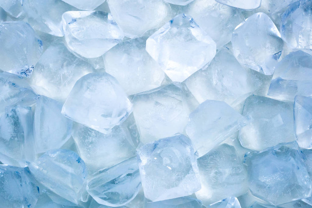 Ice cubes background texture - Photo, Image