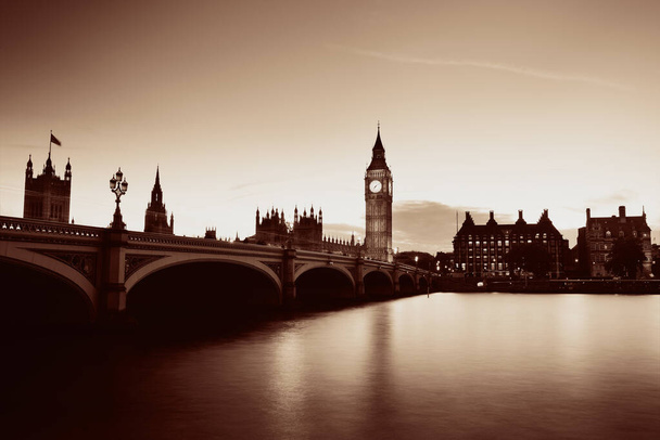 Londres au crépuscule
 - Photo, image
