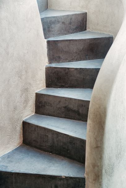 Santorini island schody - Zdjęcie, obraz