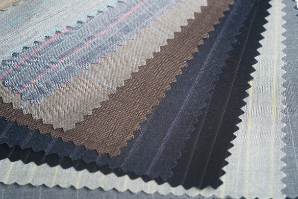 fabrics textile. Cotton Fabric Sample - Fotoğraf, Görsel