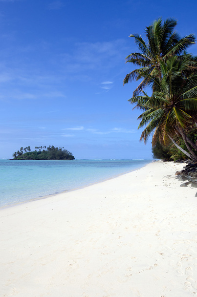 ラロトンガ島クック諸島でムリ ラグーン - 写真・画像