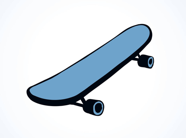 Vector illustration. Skate - Vector, Image