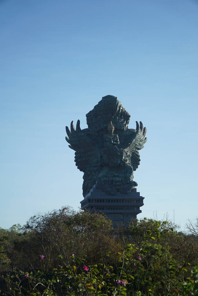 Bali, Indonesia, November 5th 2019 : Garuda Wisnu Kencana statue (also GWK statue) is a 122-meter tall statue located in Garuda Wisnu Kencana Cultural Park - Photo, Image