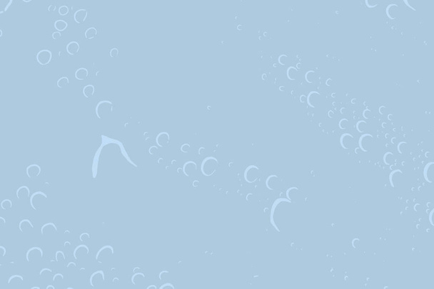 Blauwe waterdruppel achtergrond - Vector, afbeelding