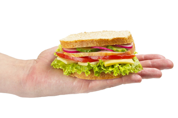 Got ham sandwich - Фото, зображення