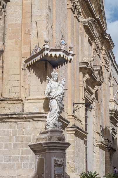 Karmelitský kostel v Mdině, malta - Fotografie, Obrázek