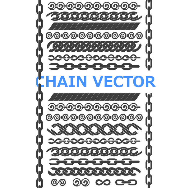 Фон цепей, просто векторная иллюстрация
   - Вектор,изображение