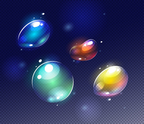 bubbles background, simply vector illustration  - Vektor, obrázek