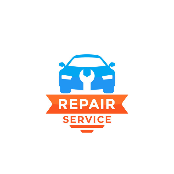 car repair service vector logo - Vector, Image