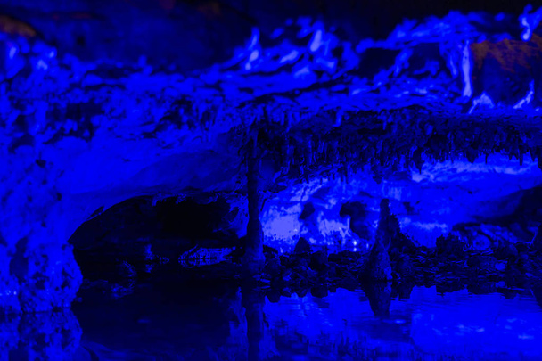 Abstract stone cave background - Foto, immagini