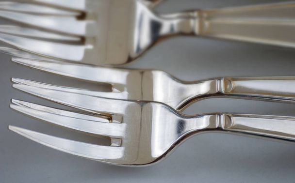 a fork in closeup - Φωτογραφία, εικόνα
