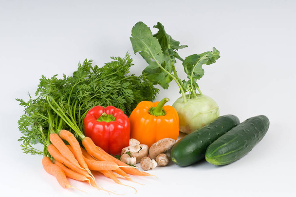 healthy organic food, fresh vegetables - Фото, зображення