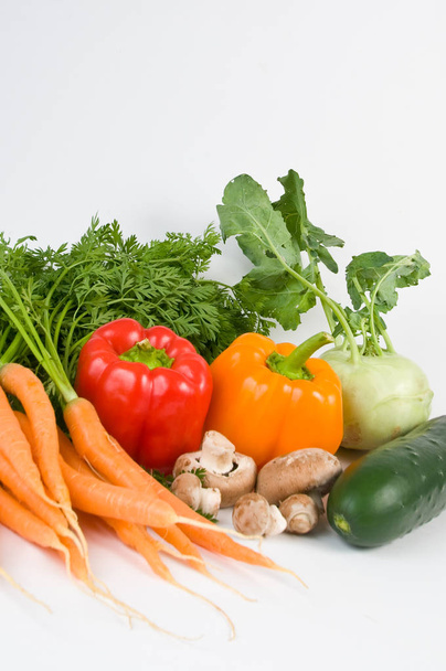 healthy organic food, fresh vegetables - Fotografie, Obrázek