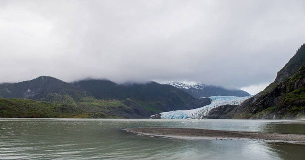Mendenhall's glacier in Juneau - Alaska. - Foto, Imagen