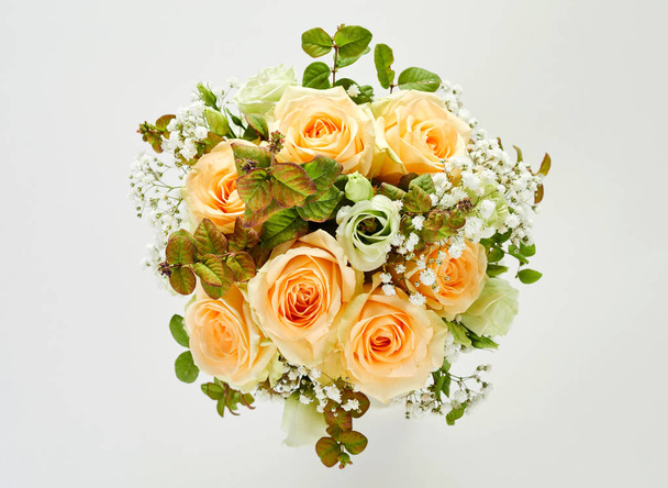 bouquet of roses, flowers and flora - Zdjęcie, obraz