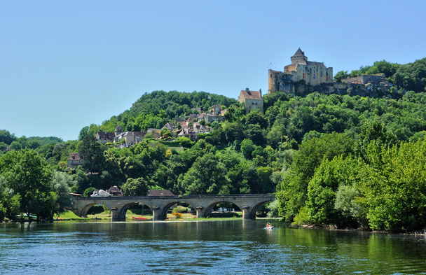 Франція, мальовничий замок Кастельно в Дордонь - Foto, afbeelding