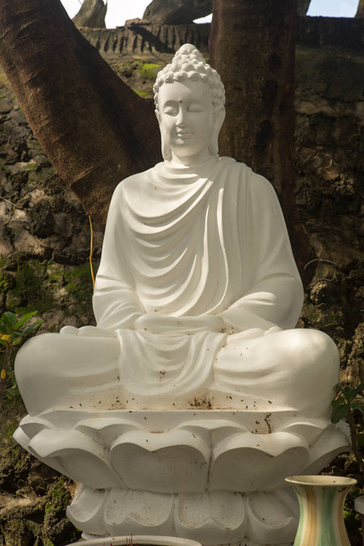Buddhist statues in the temple in Nha Trang - Fotó, kép