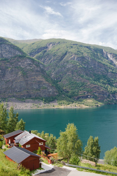 Scenic nature view of Norway in summer - Foto, imagen