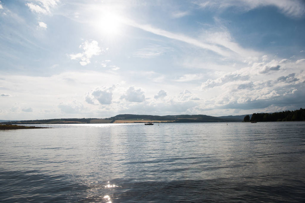 Scenic view of lake of Hamar, Hedmark, Norway  - Valokuva, kuva