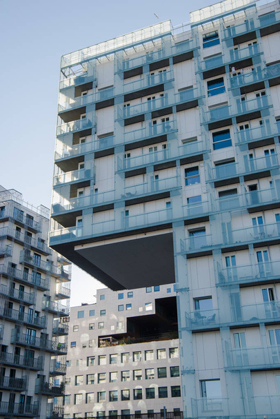 Modern architecture at Barcode district, Oslo, Norway  - Zdjęcie, obraz