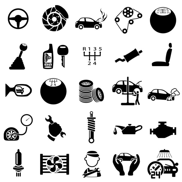 Auto repair Icons - Вектор, зображення