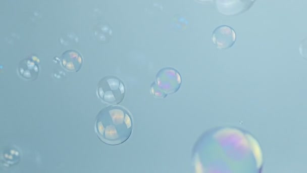 Soap bubbles background - Footage, Video