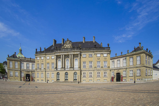 Denmark - Amalienborg Palace in Copenhagen - Фото, зображення
