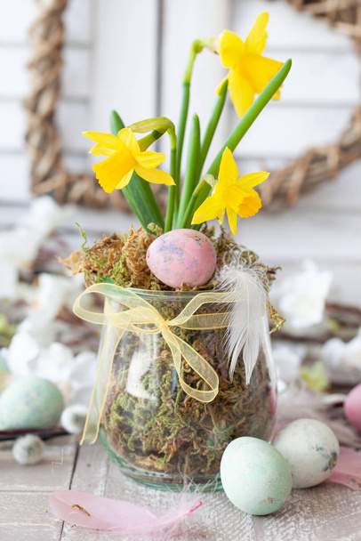 holiday colorful concept of happy easter greeting - Foto, Bild