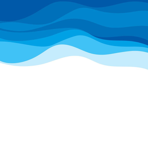 Resumen Fondo de diseño de olas de agua
 - Vector, imagen