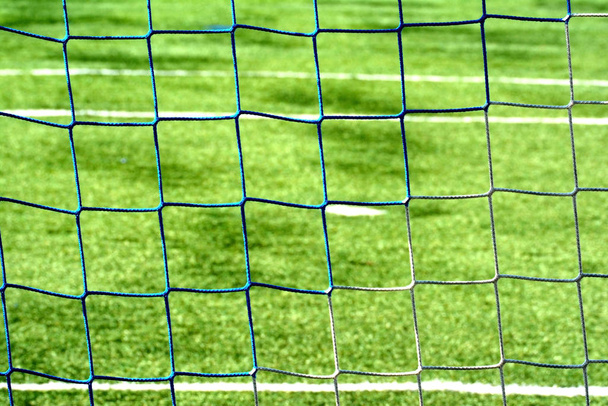 Net of a goal of a football stadium - Photo, Image