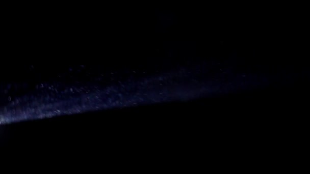 flash light of projector, sparklers. Abstract background wallpaper.Space, universe, futurism - Footage, Video
