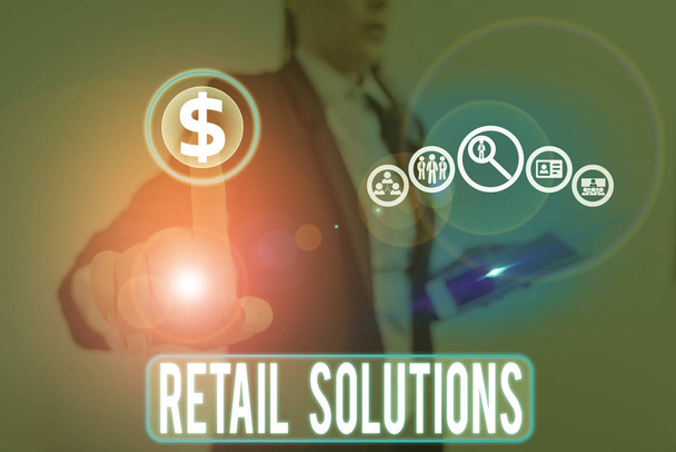 Retail Solutions 'ın el yazısı. Daha fazla satış ve müşteri memnuniyetini destekleyen kavramsal fotoğraf süreci - Fotoğraf, Görsel