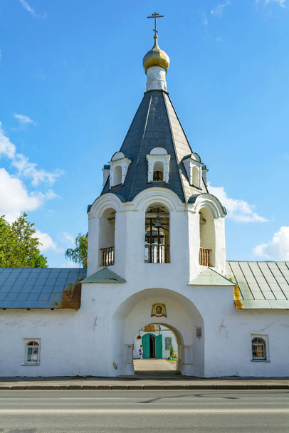 Pskov, the bell tower of the Church of Michael and Gabriel Archa - Photo, Image